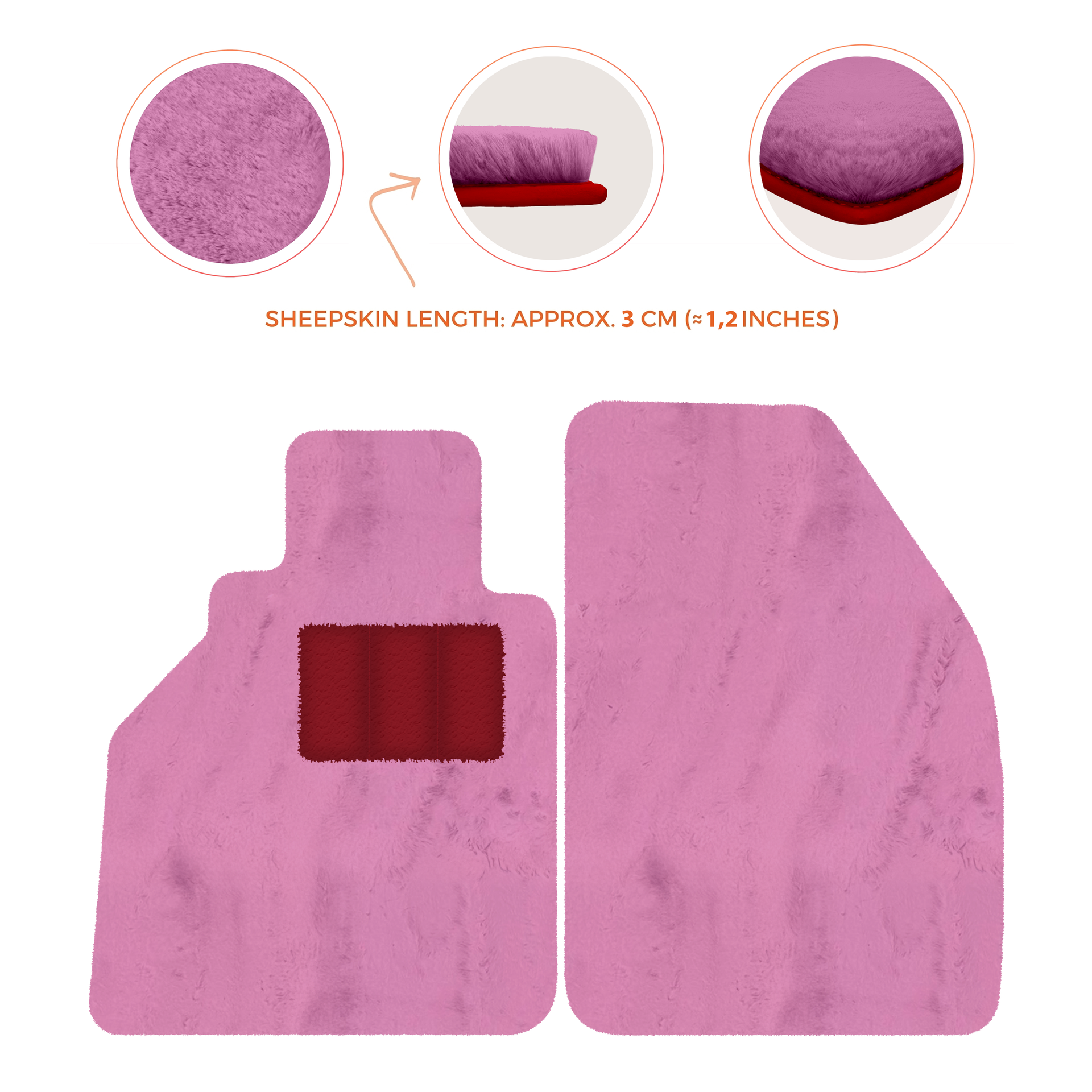 Dark Blue Floor Mats for Porsche 986 Boxster (1996-2004) with Leather - AutoWin