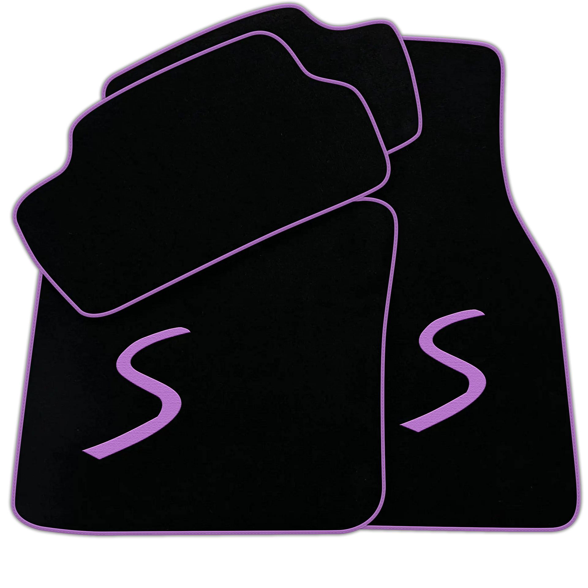 Black Floor Mats for Mini Cooper / One R53 (2001-2007) Cooper S