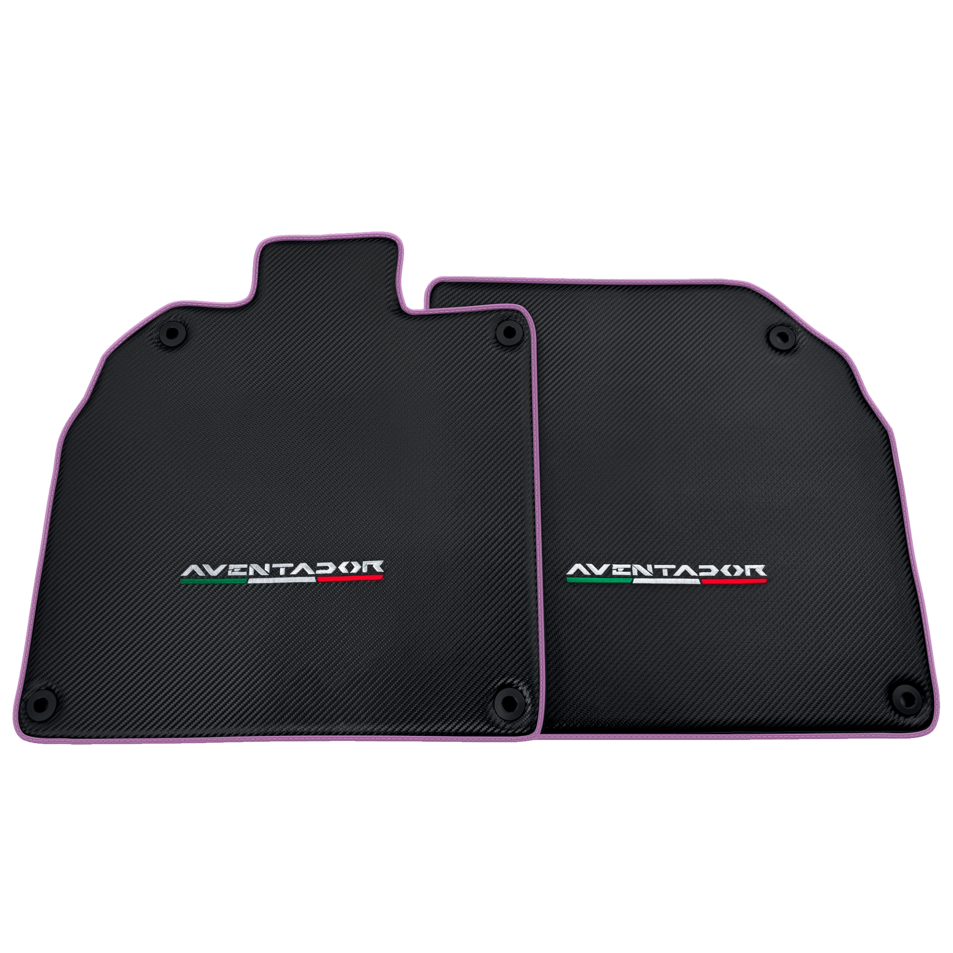 Carbon Fiber Floor Mats for Lamborghini Aventador | Various Trim Colors