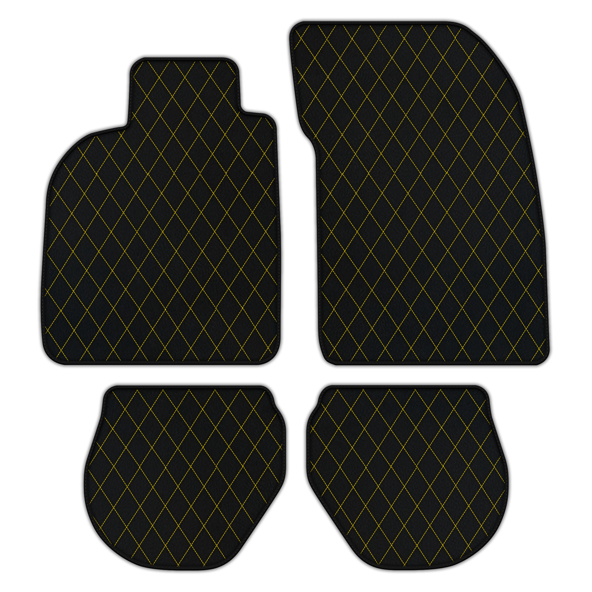 Black Floor Mats for Porsche 911 - 993 (1994-1998) - AutoWin