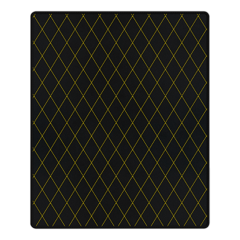 Personalisierbare Kofferraum-Fußmatten aus Leder mit Einzel-Diamantmuster für Ferrari 296 GTB (2022-2025)