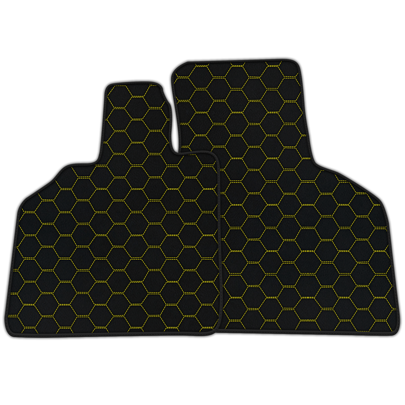 Tapis de voiture en cuir personnalisables avec motif