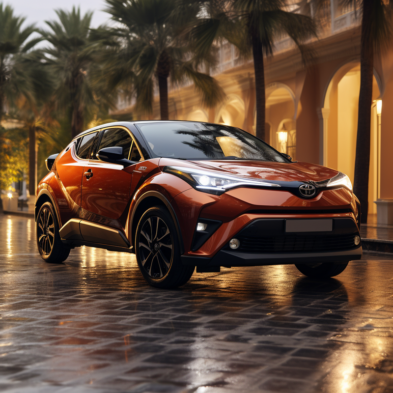 Autowins Premium-Fußmatten für Toyota C-HR (2017–2020)