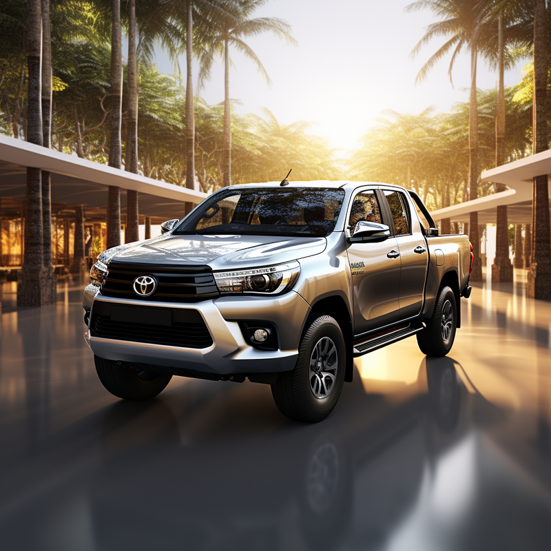 Maßgeschneiderte Fußmatten für Toyota Hilux Single Cab (2016-2023)