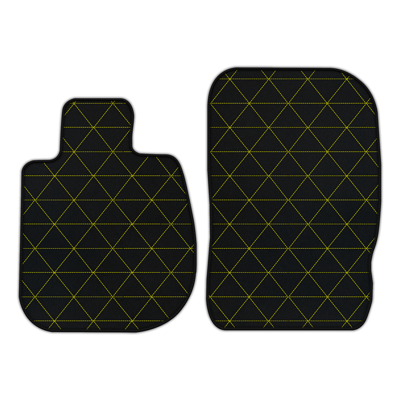 Customizable Leather Floor Mats with Triangle Pattern for BMW Z4 Series G29 (2018-2024)