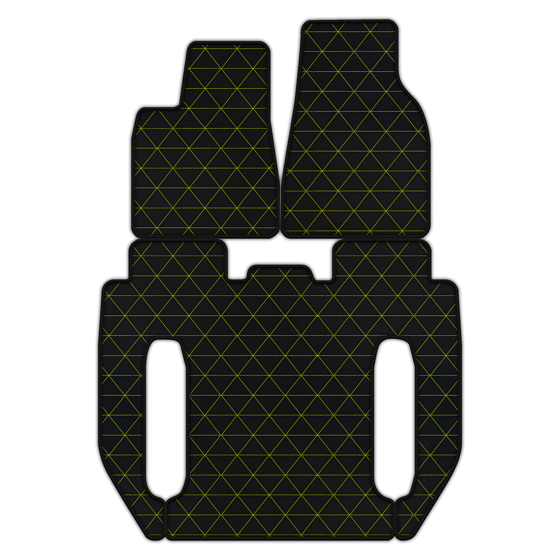 Custom Leather Floor Mats for Tesla Model X (2016-2025)