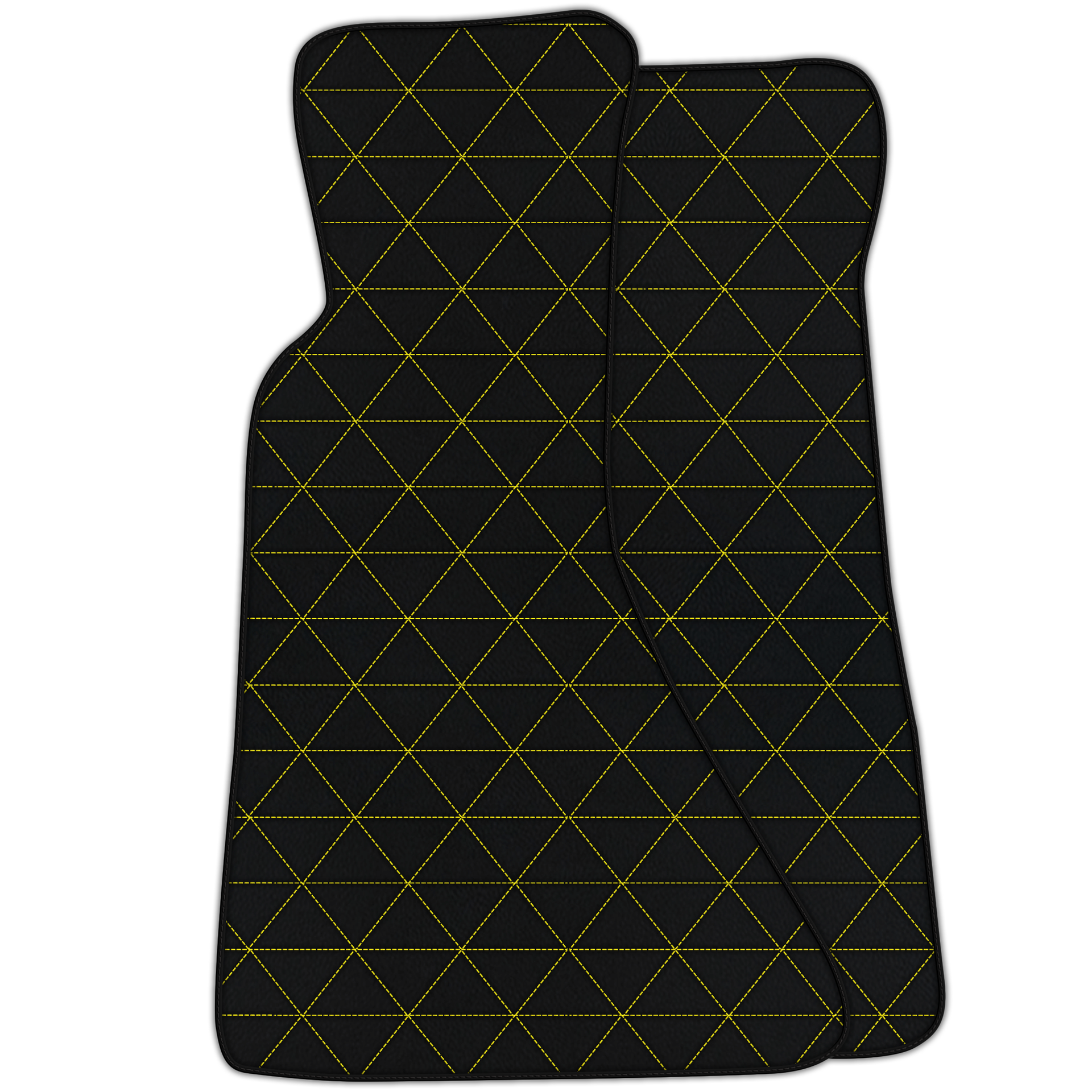 Customizable Leather Floor Mats for Chevrolet Corvette C4 (1984-1996)