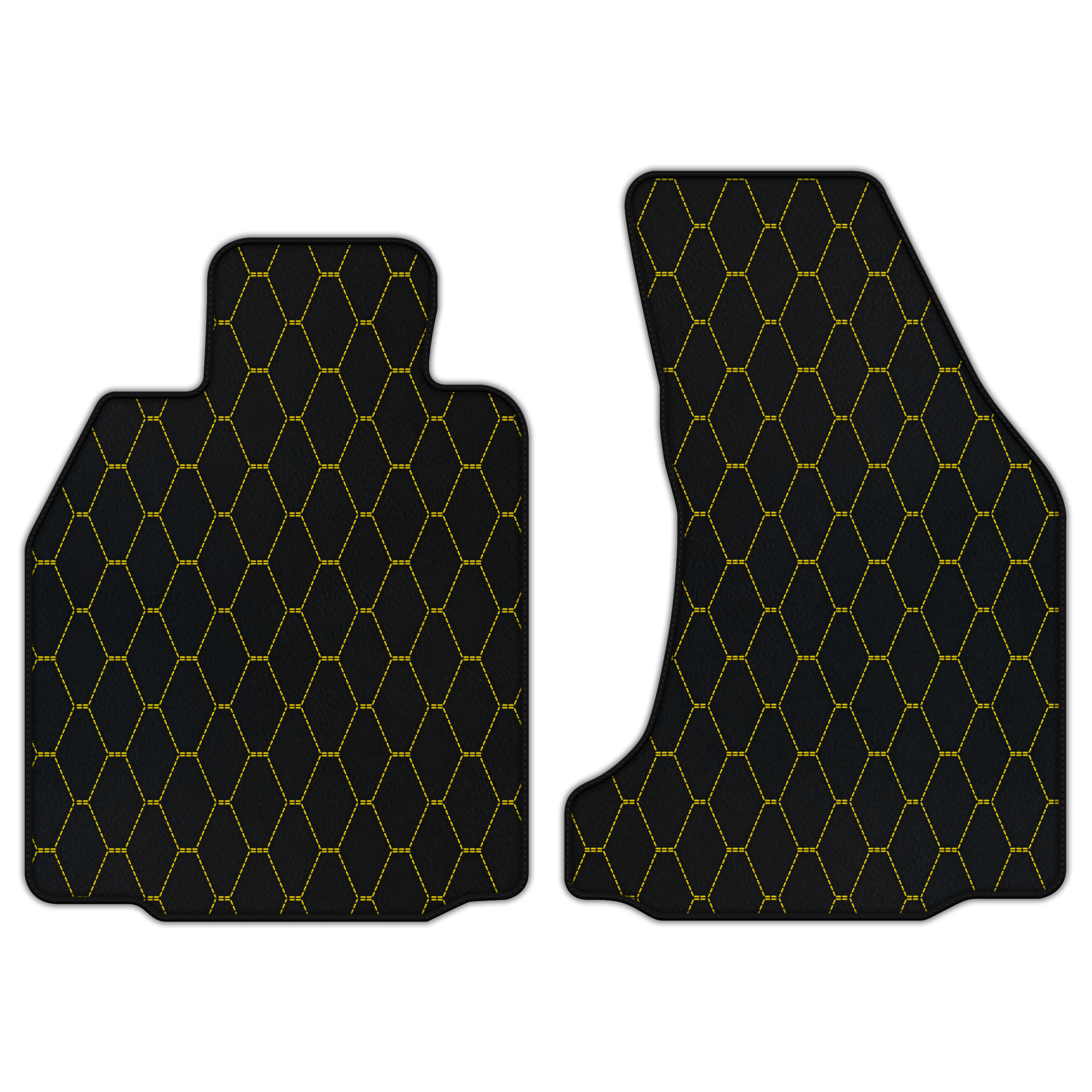 Customizable Leather Floor Mats for Porsche 987 Cayman (2009-2012)