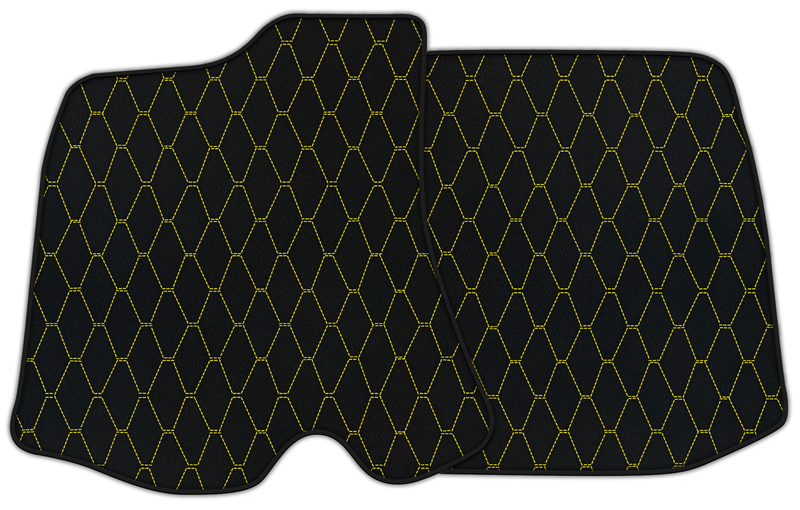 Tapis de voiture en cuir personnalisables avec motif