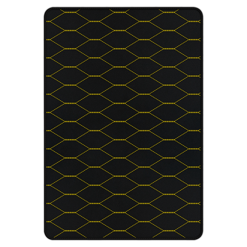 Customizable Leather Trunk Floor Mats with Viper Hex Pattern for Ferrari 458 Italia (2009-2015)