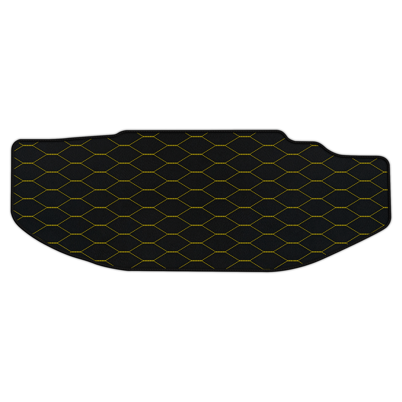 Customizable Leather Trunk Floor Mats with Viper Hex Pattern for Maserati GranTurismo (2007-2019)