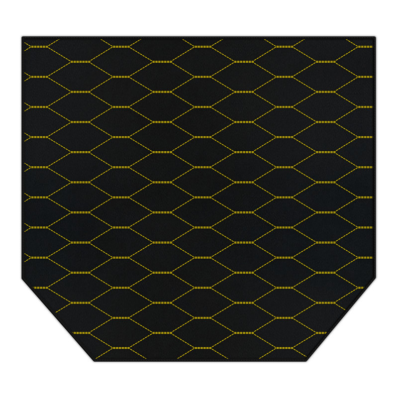 Anpassbare Kofferraummatten aus Leder mit Viper-Hex-Muster für Ferrari 360 (1999-2005)