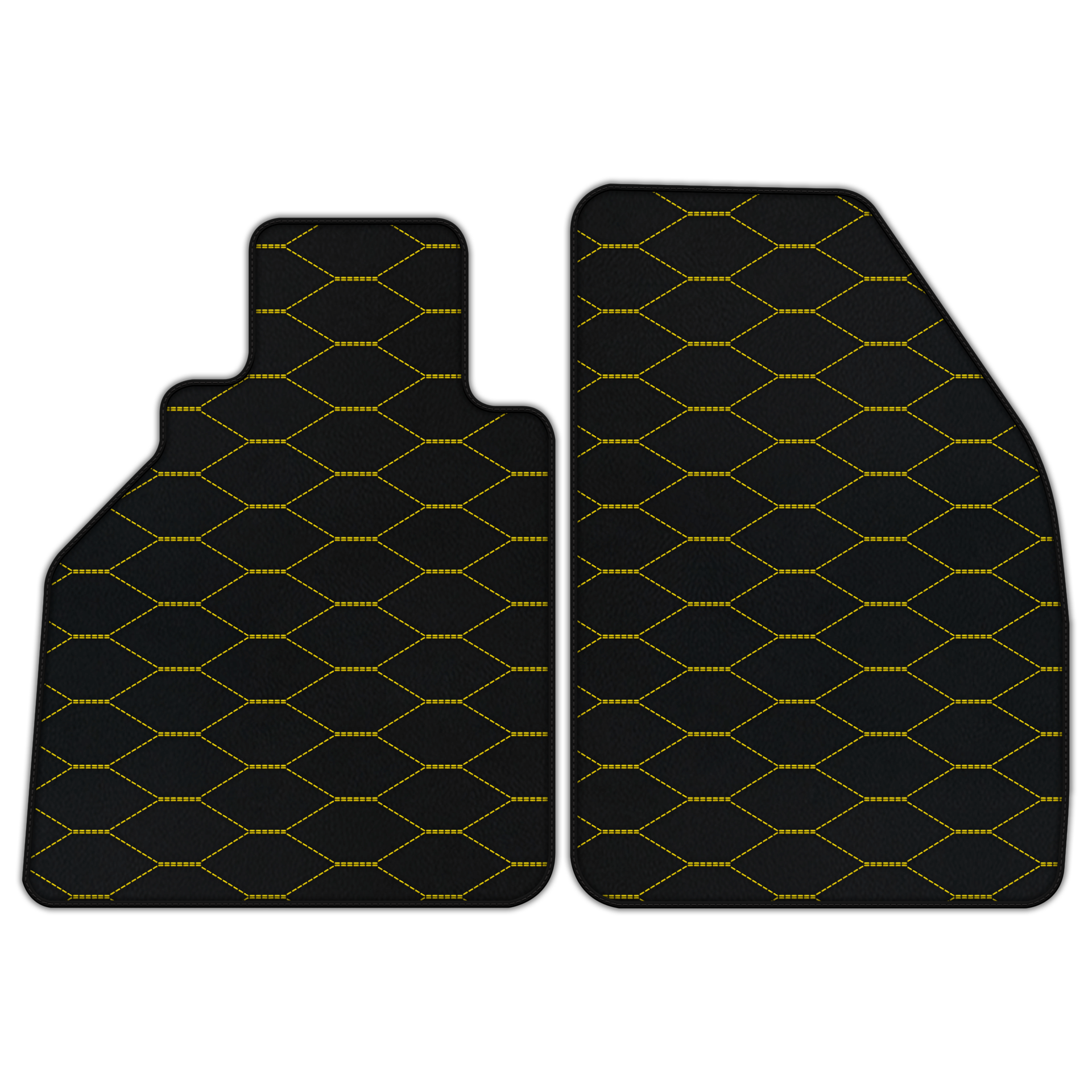 Customizable Leather Floor Mats for Porsche 986 Boxster (1996-2004)