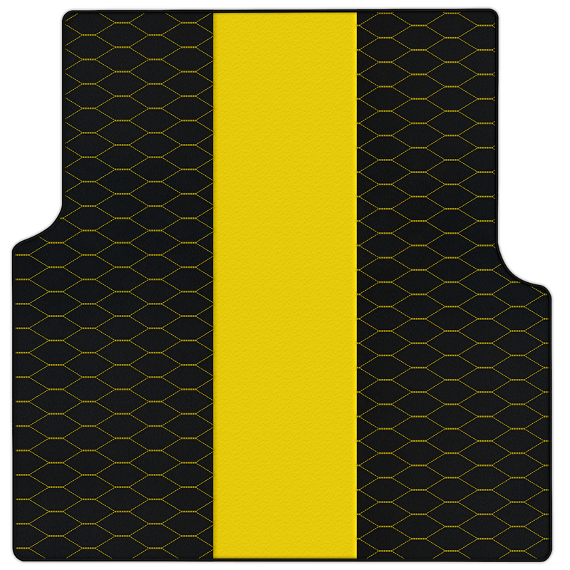 Customizable Leather Trunk Floor Mats with Viper Hex Pattern for Rolls-Royce Cullinan (2018-2025)