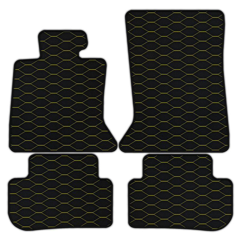 Tapis de voiture en cuir personnalisable avec motif Viper Hex pour Rolls Royce Wraith (2013–2023)