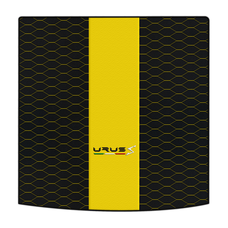 Anpassbare Leder-Kofferraummatten mit Viper-Hex-Muster für Lamborghini Urus (2018-2026)