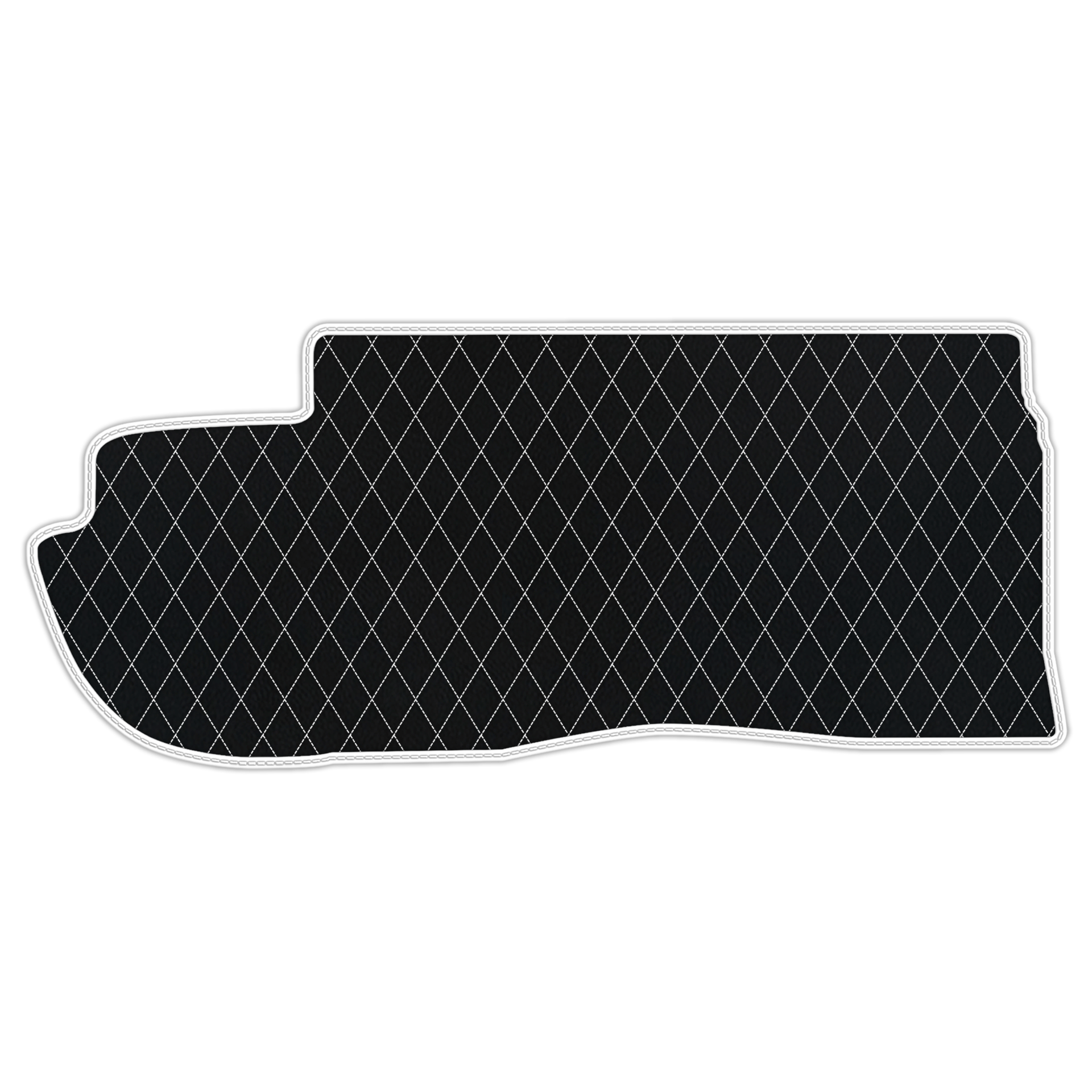 Bespoke Black Leather Floor Mats for Ferrari 599 Coupe (2006-2012)