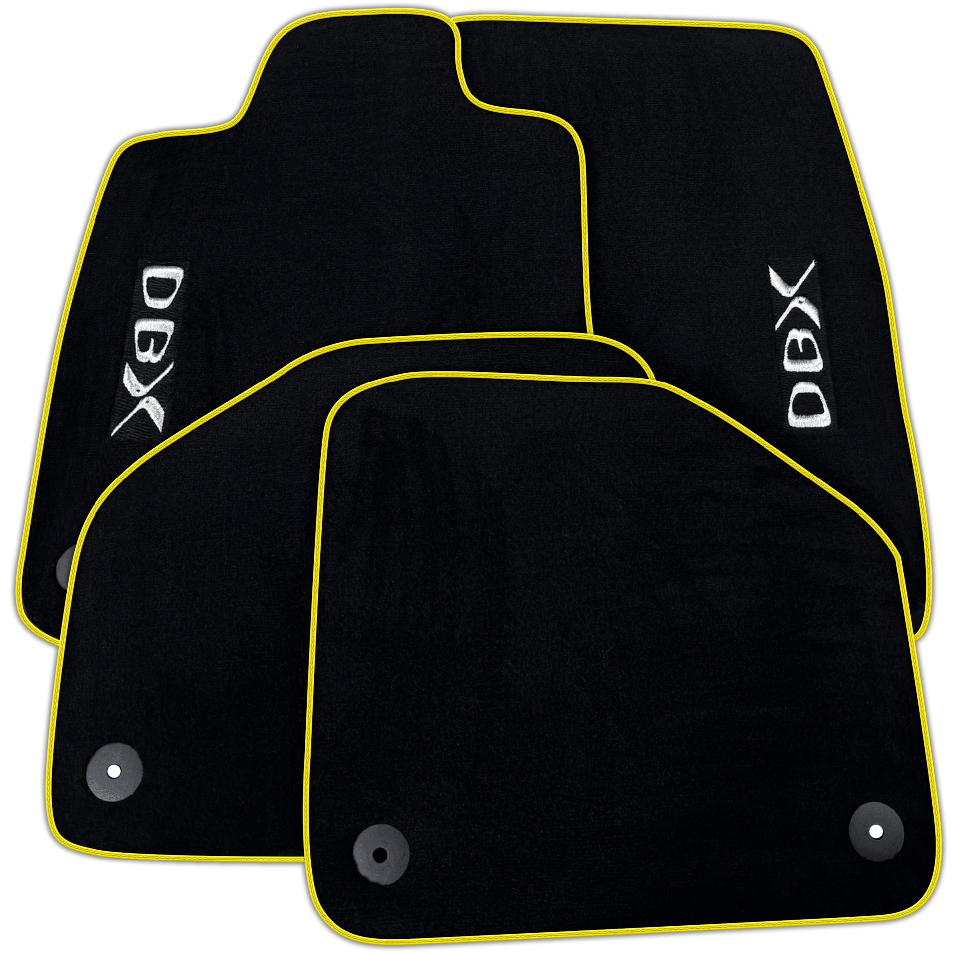 Black Floor Mats for Aston Martin DBX (2020–2023)