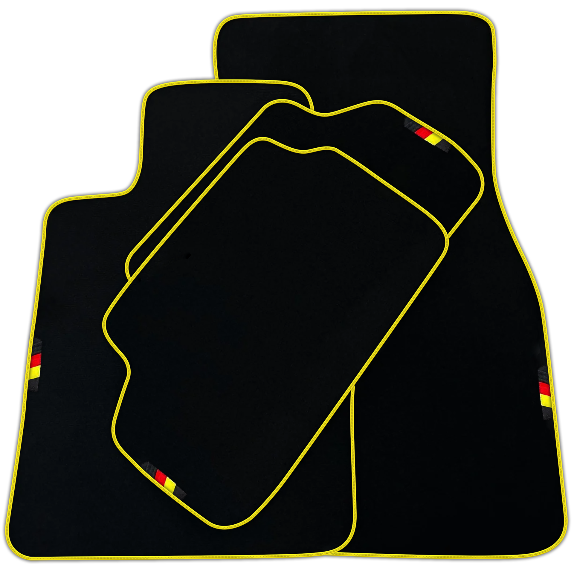 Black Floor Mats For BMW 3 Series G20 Germany Edition | Various Trim Colors