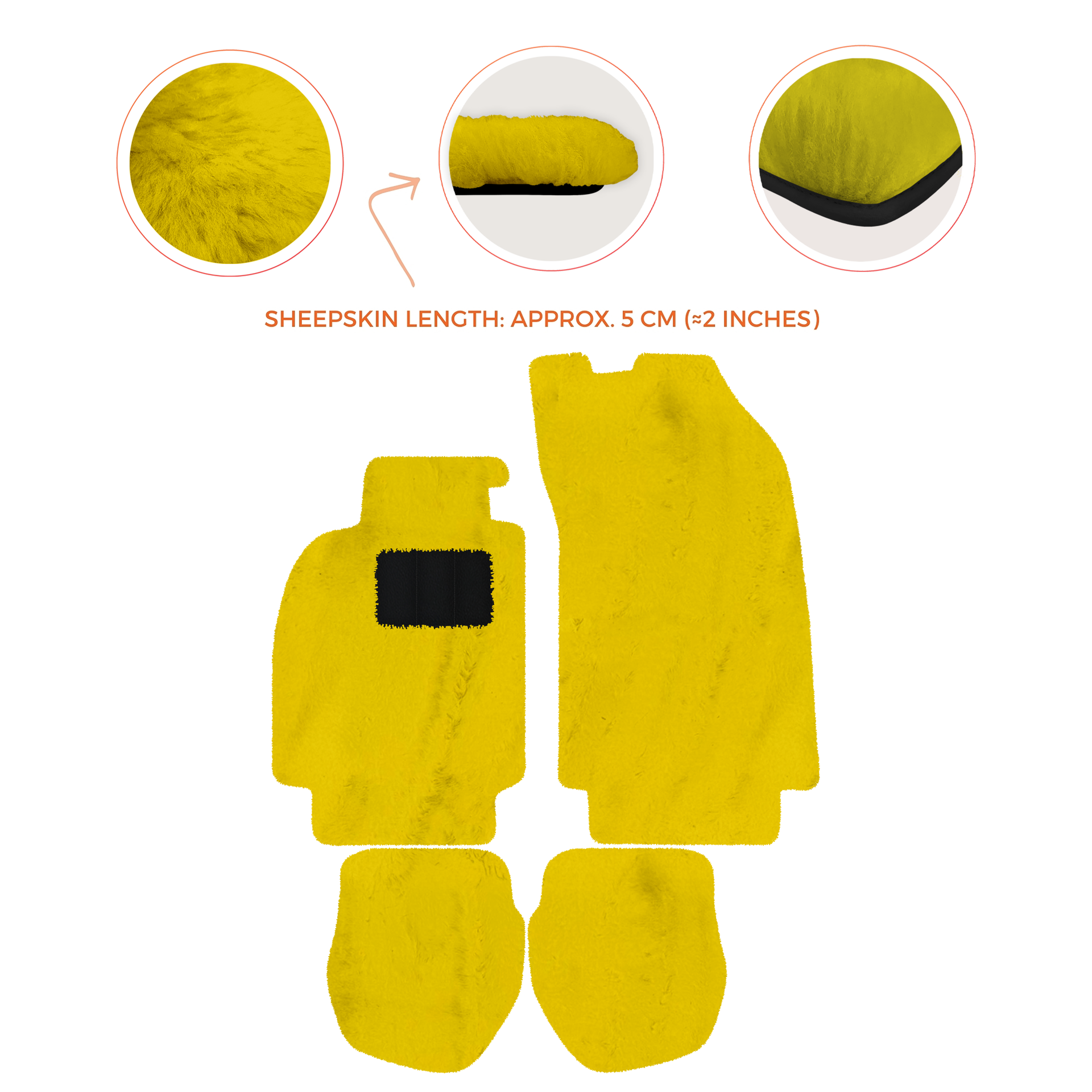 Tapis de voiture noirs pour Porsche 964 (1989-1994) avec carbone | ER56 Performance - AutoWin