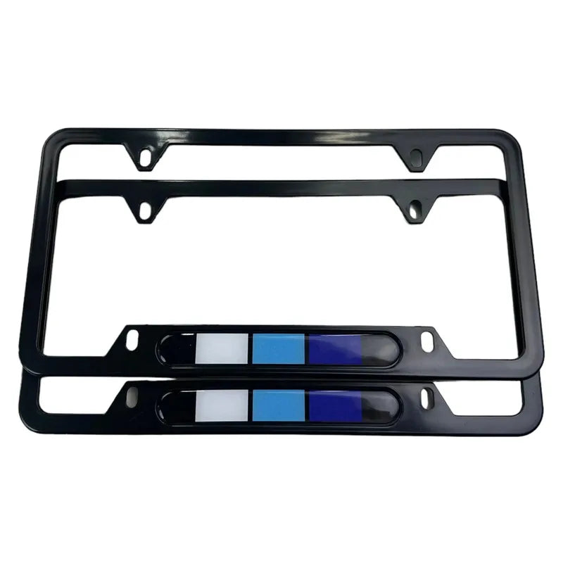Black ER56 Performance license plate frame
