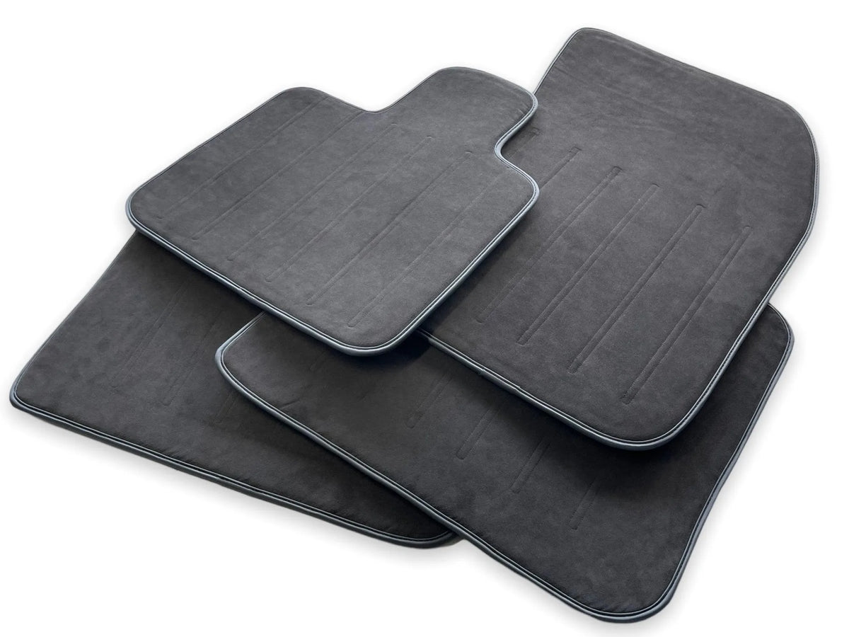 Alcantara Floor Mats For Rolls Royce Black Badge Ghost Series II (2021-2024) - AutoWin