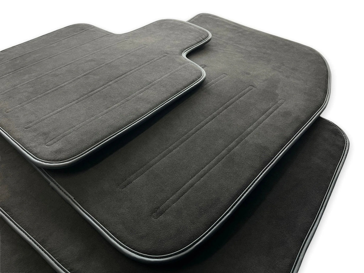 Alcantara Floor Mats For Rolls Royce Black Badge Phantom VIII (2017-2024) - AutoWin