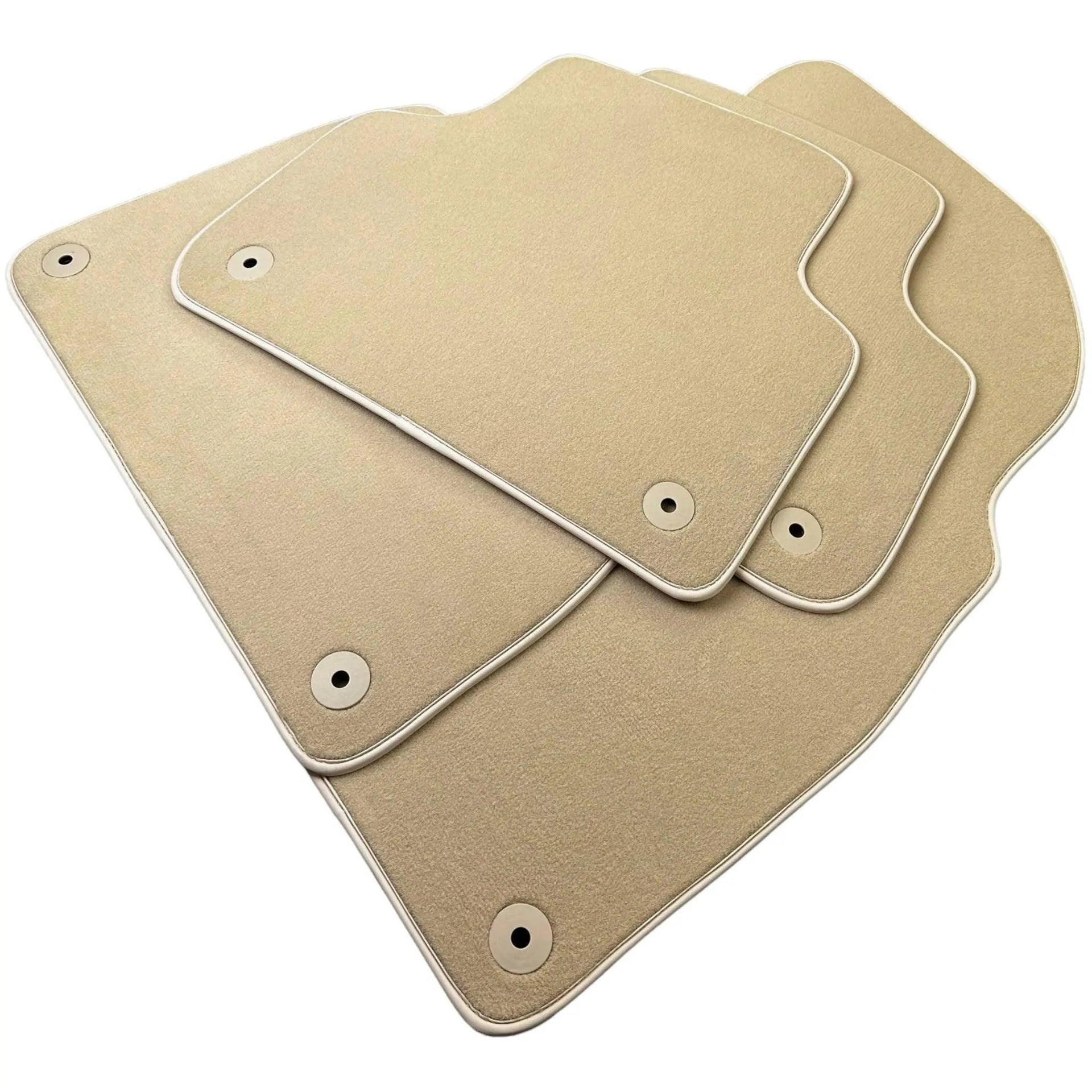 Beige Floor Mats For Bentley Flying Spur (2005-2013) - AutoWin