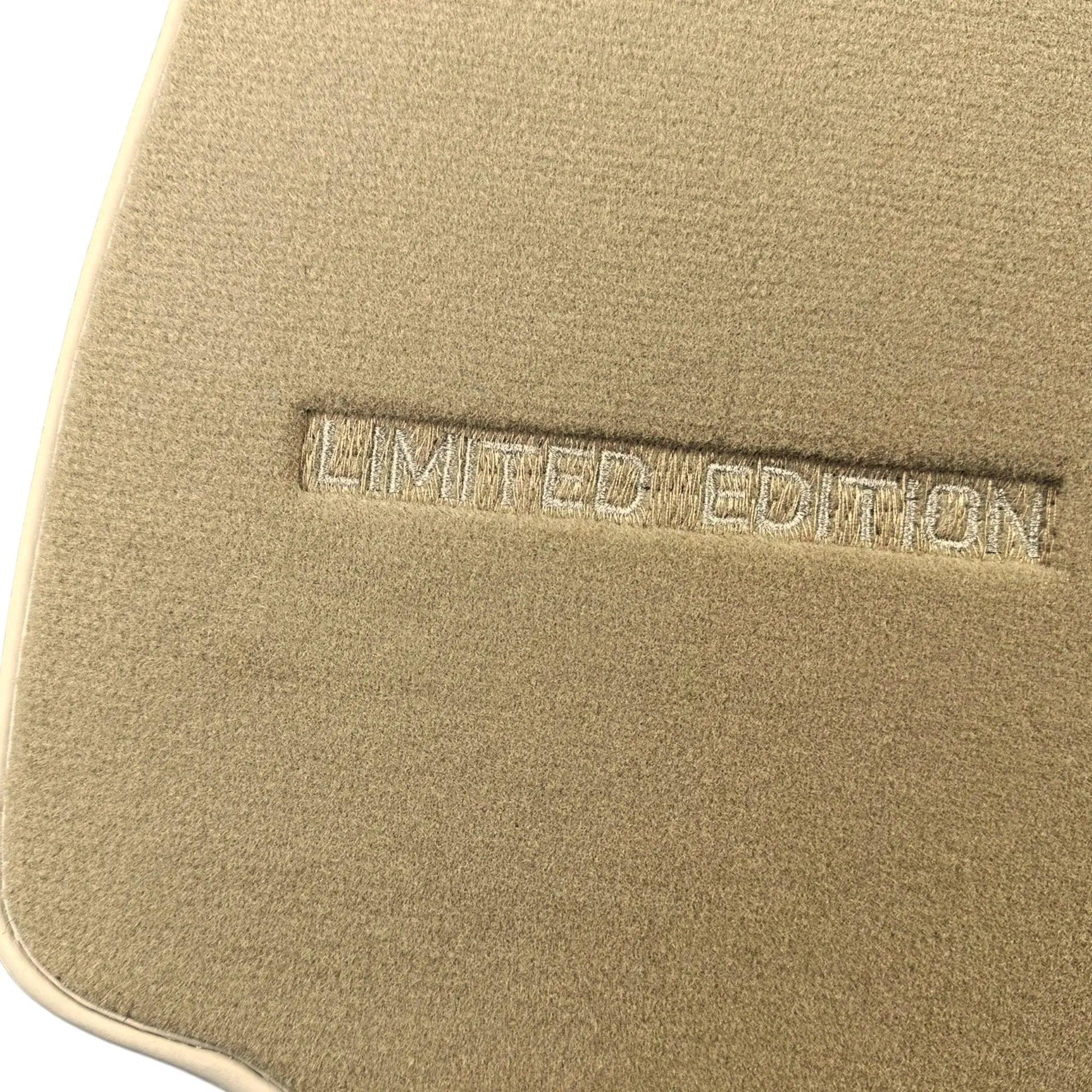 Beige Floor Mats For Mercedes Benz GLS-Class X167 Maybach (2020-2023) | Limited Edition - AutoWin