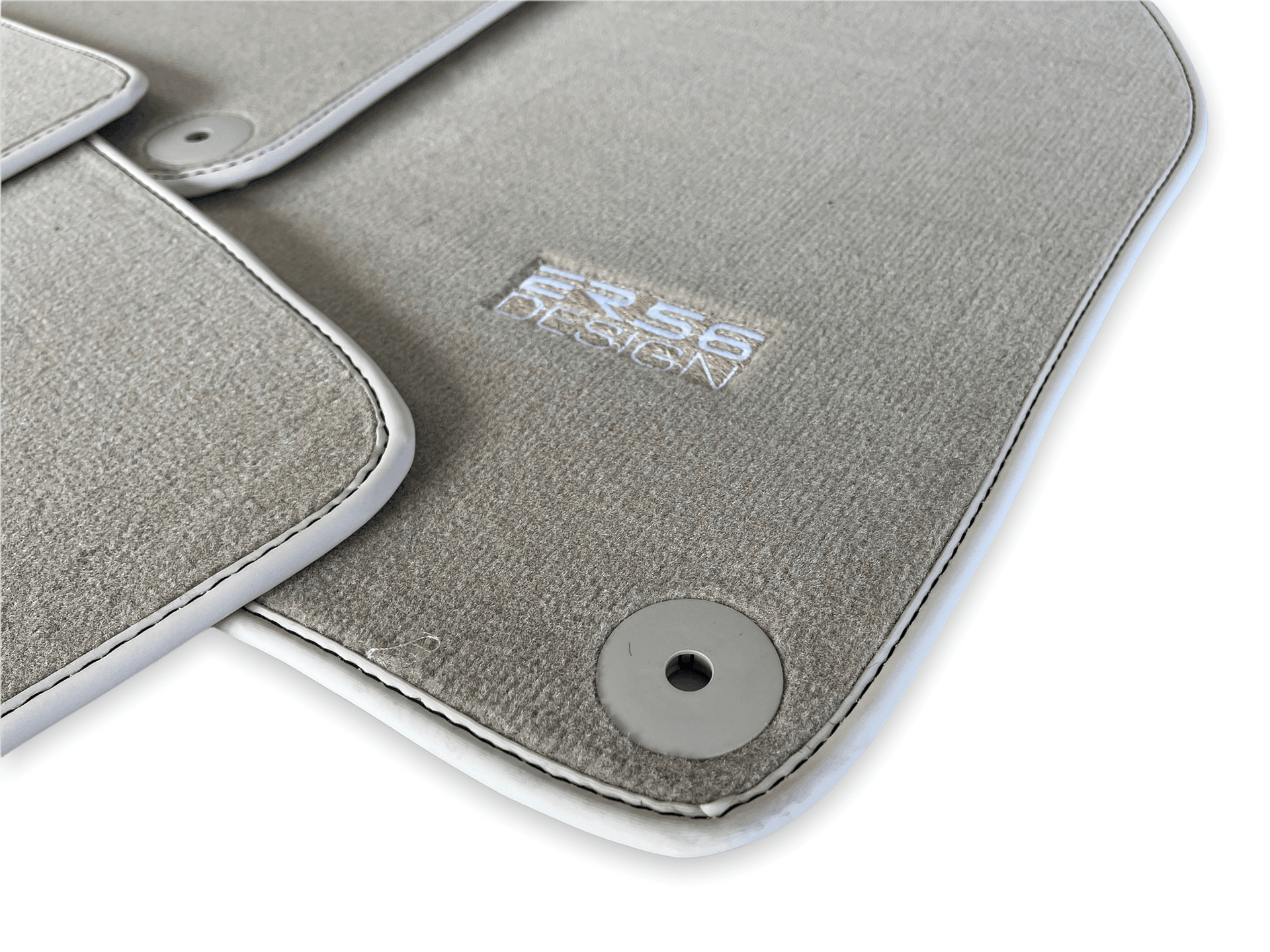 Beige Floor Mats for Porsche Macan (2014-2023) | ER56 Design - AutoWin