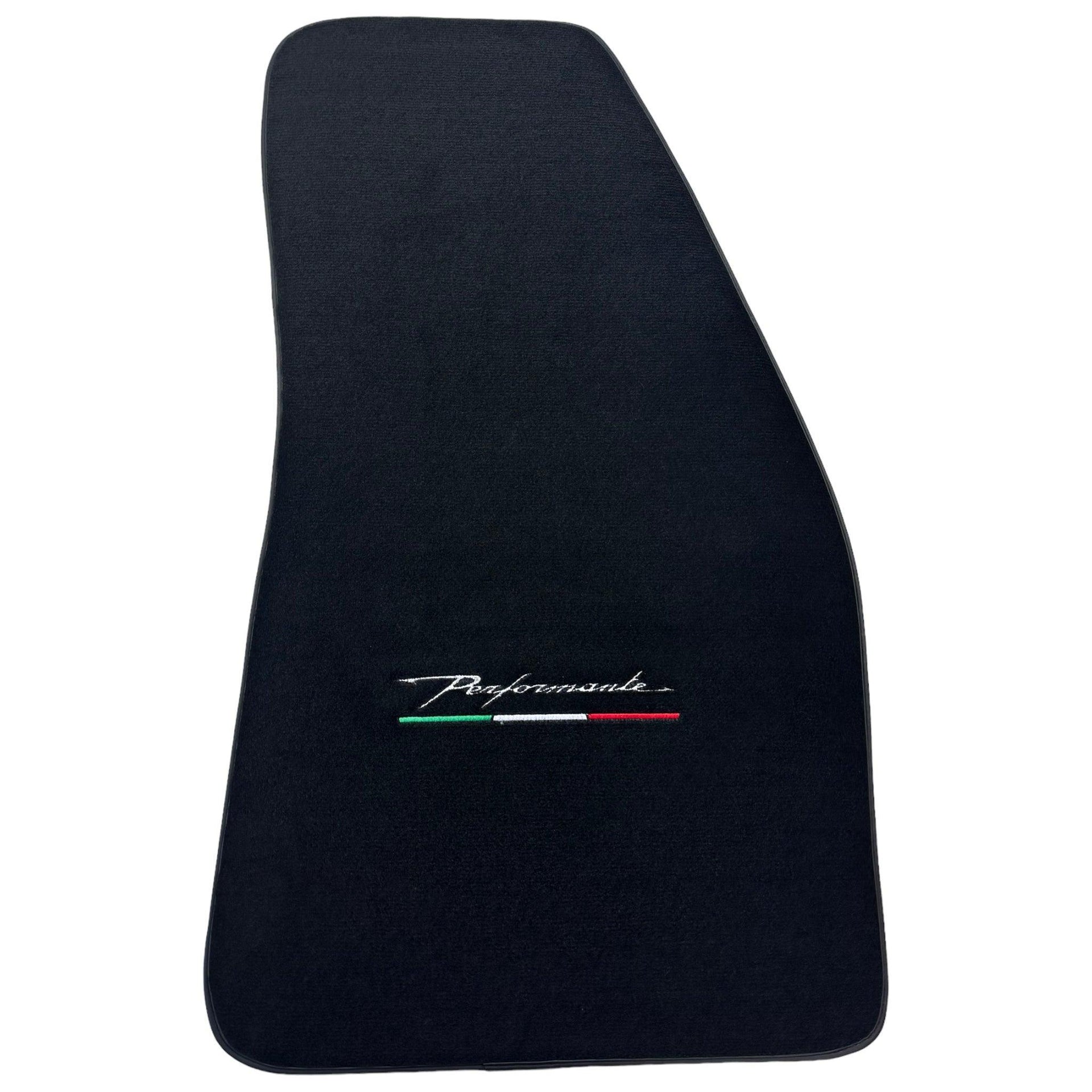 Black Floor Mats for Alfa Romeo Spider 916 (1994-2005) Perfomante - AutoWin