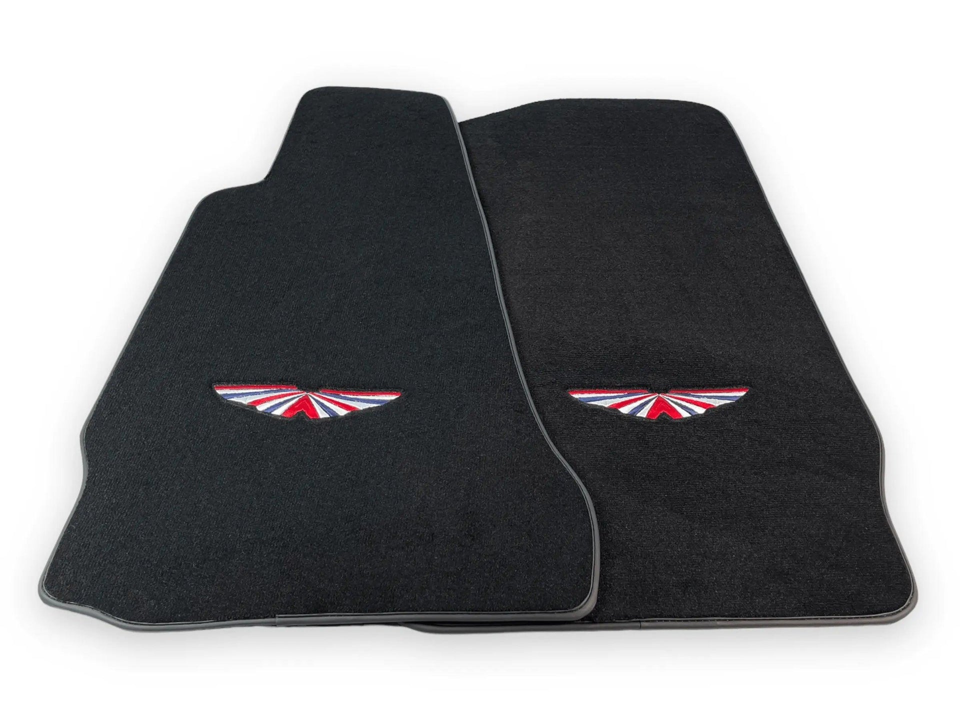 Black Floor Mats For Aston Martin DB9 (2004-2016) | ER56 Design - AutoWin