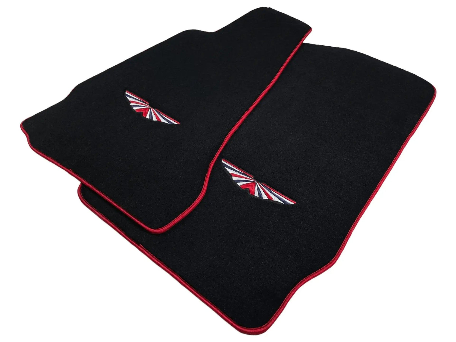 Black Floor Mats for Aston Martin V12 Vanquish S (2004-2007)