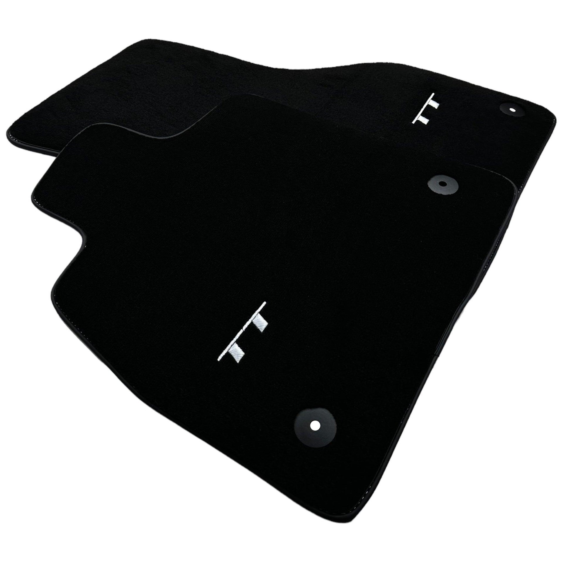 Black Floor Mats for Audi TT MK2 Convertible (2006-2014) - AutoWin