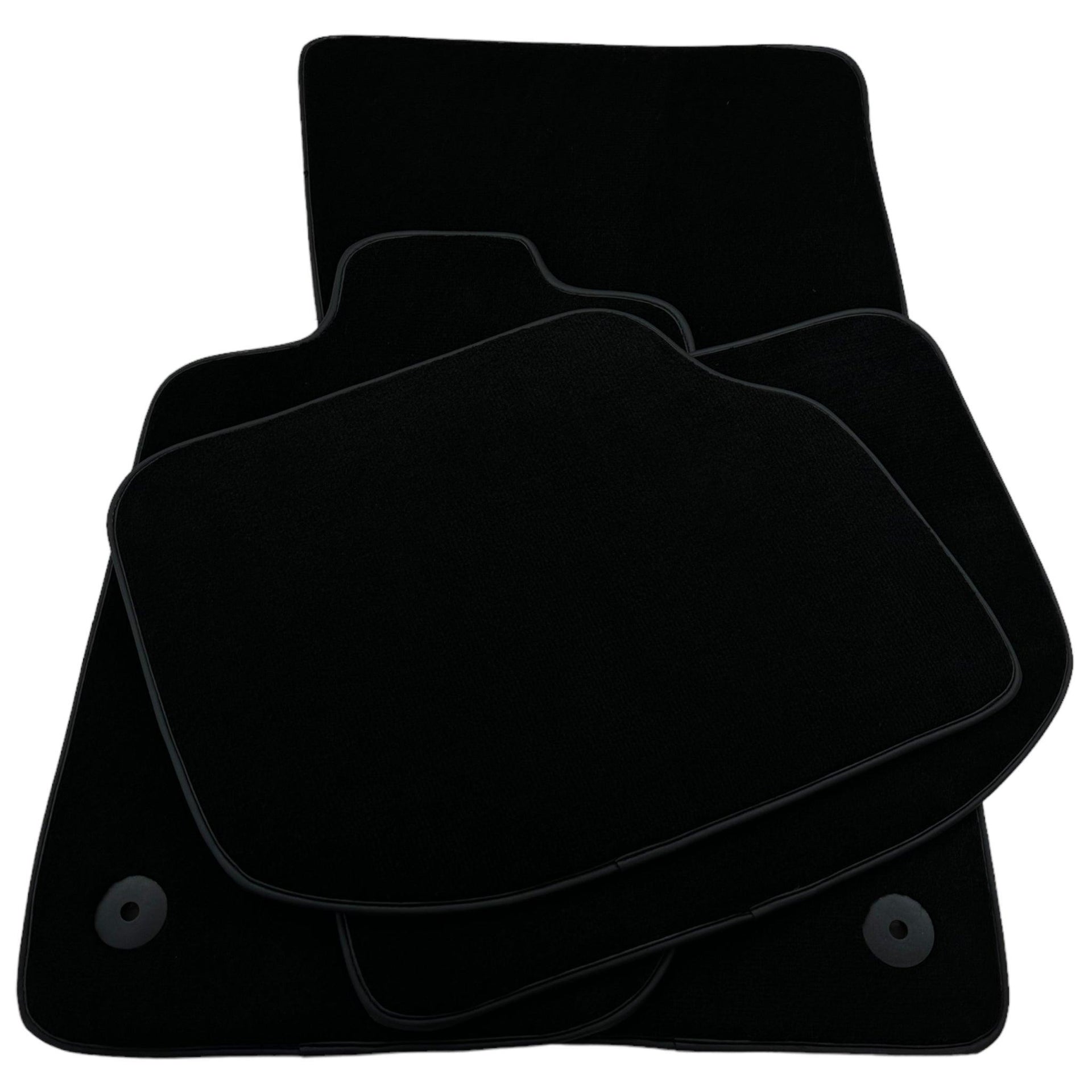 Black Floor Mats For Bentley Continental GTC Convertible (2018–2023) - AutoWin