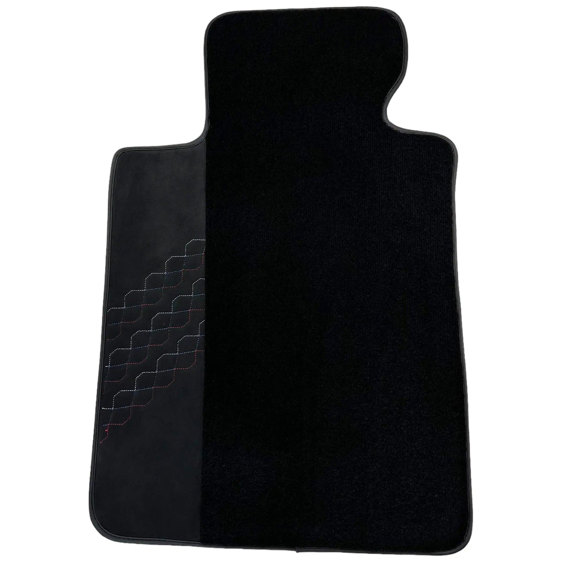 Black Floor Mats for BMW 2 Series G61 (2023-2026) Touring with Alcantara Leather - AutoWin
