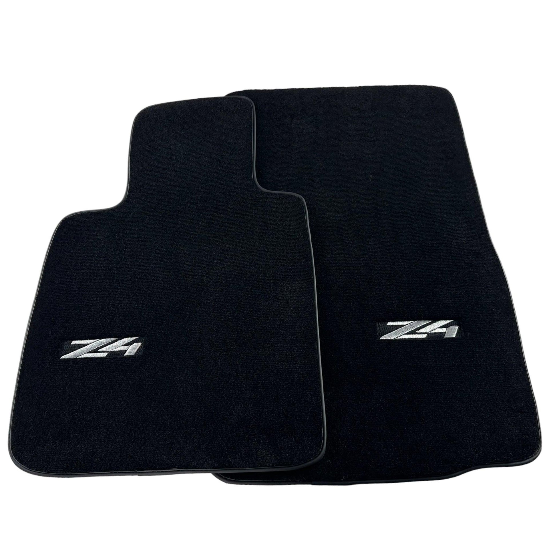 Black Floor Mats for BMW Z4 Series E86 Coupe (2003-2008) - AutoWin
