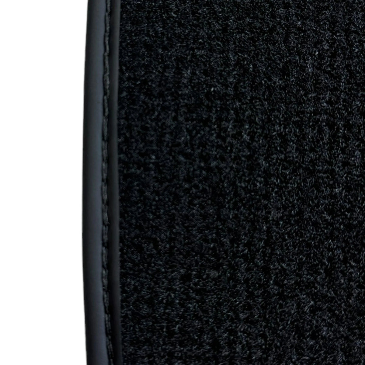 Black Floor Mats For Ferrari 599 Coupe 2006-2012 Italian Edition with Leather