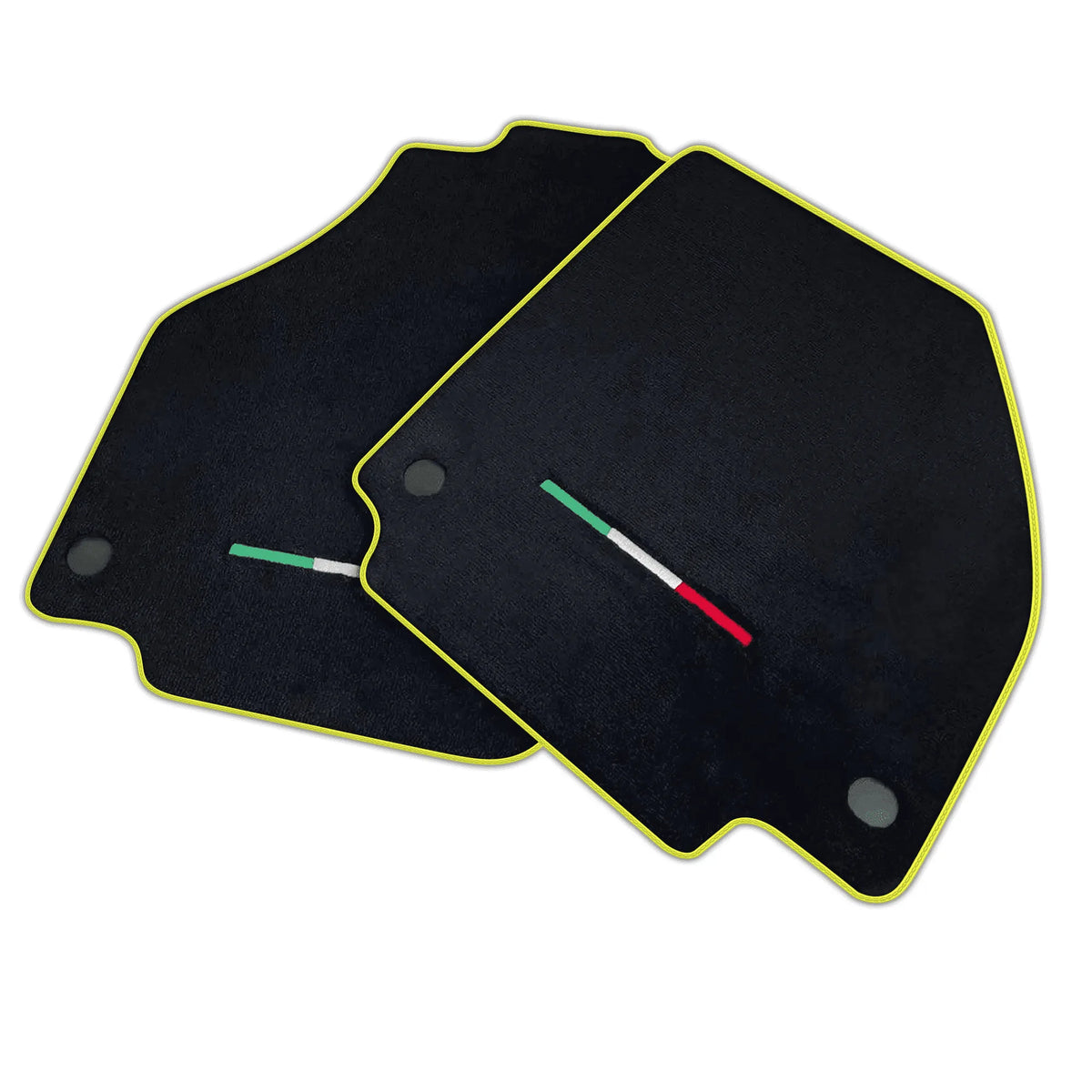 Black Floor Mats for Ferrari F8 Spider (2019-2023) | Various Trim Colors