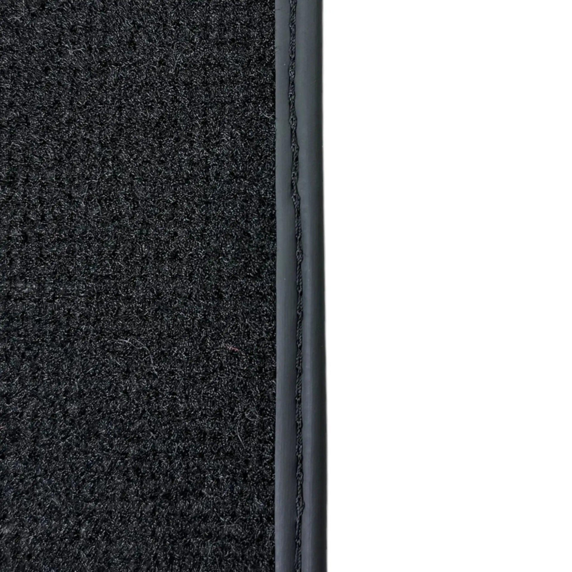 Black Floor Mats for Jeep Compass (2020-2024) Plug-in Hybrid - AutoWin