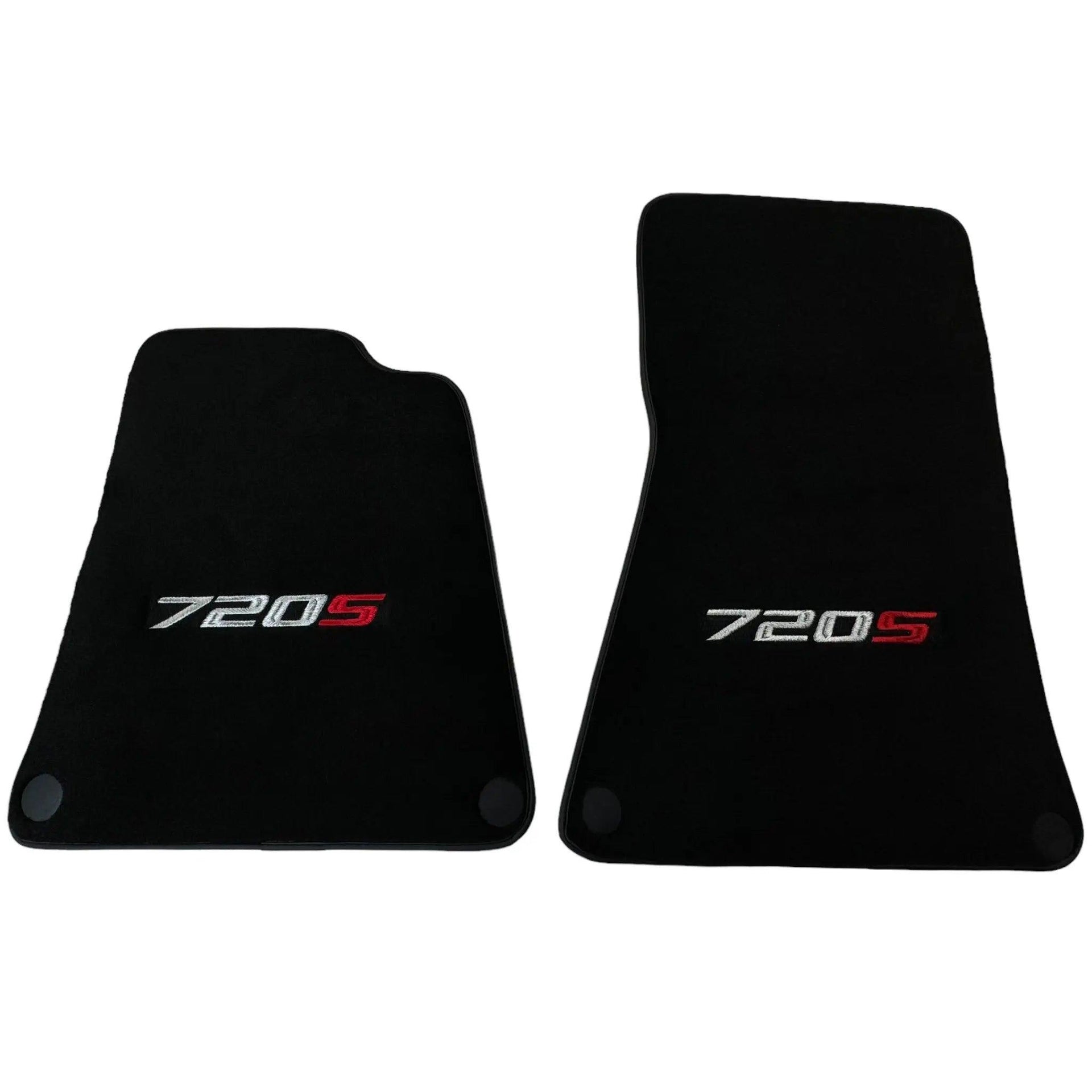 Black Floor Mats for McLaren 720S Tailored Carpets Set AutoWin - AutoWin