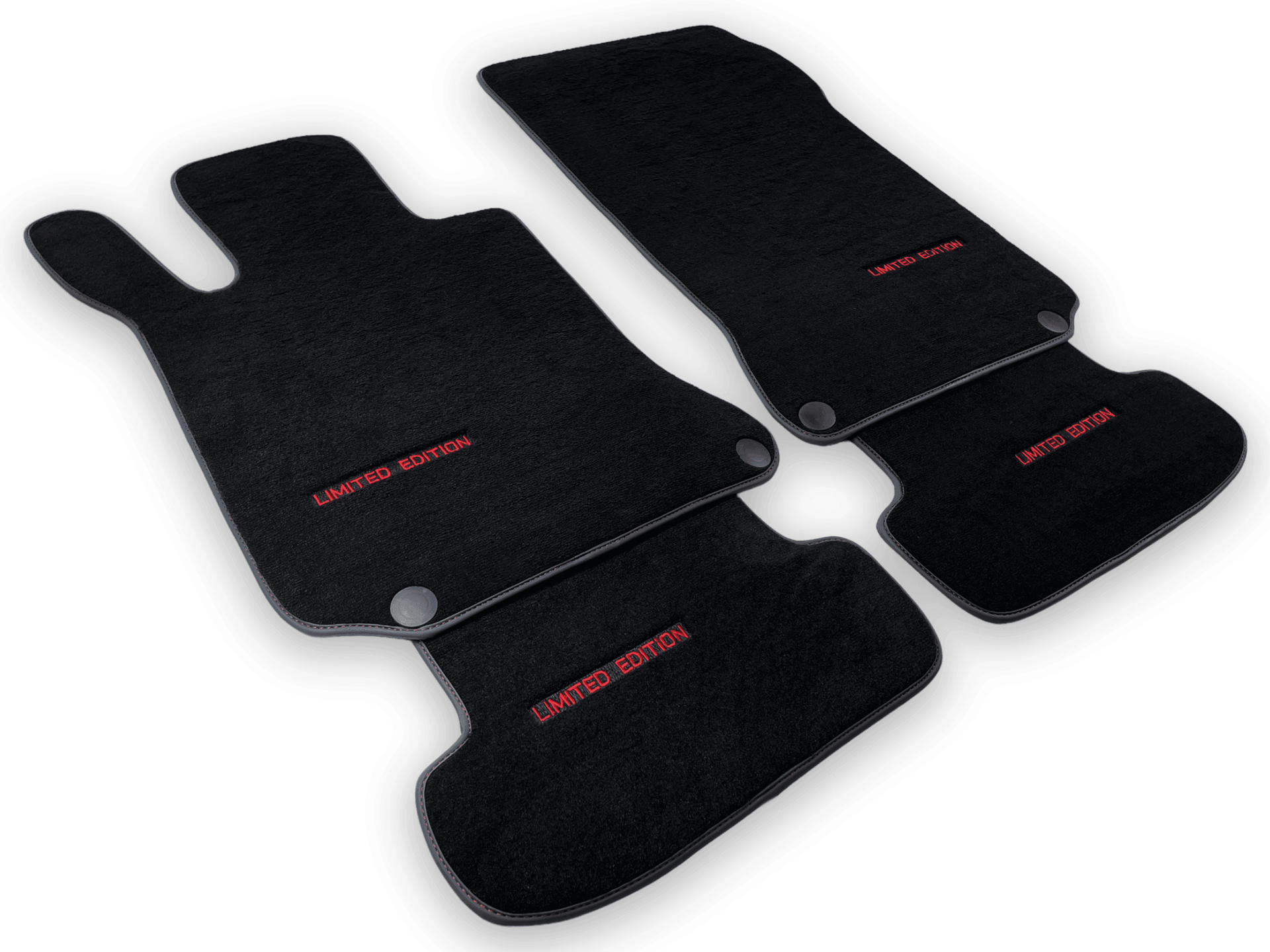 Black Floor Mats For Mercedes Benz B-Class W246 4Matic (2011-2019) | Limited Edition - AutoWin