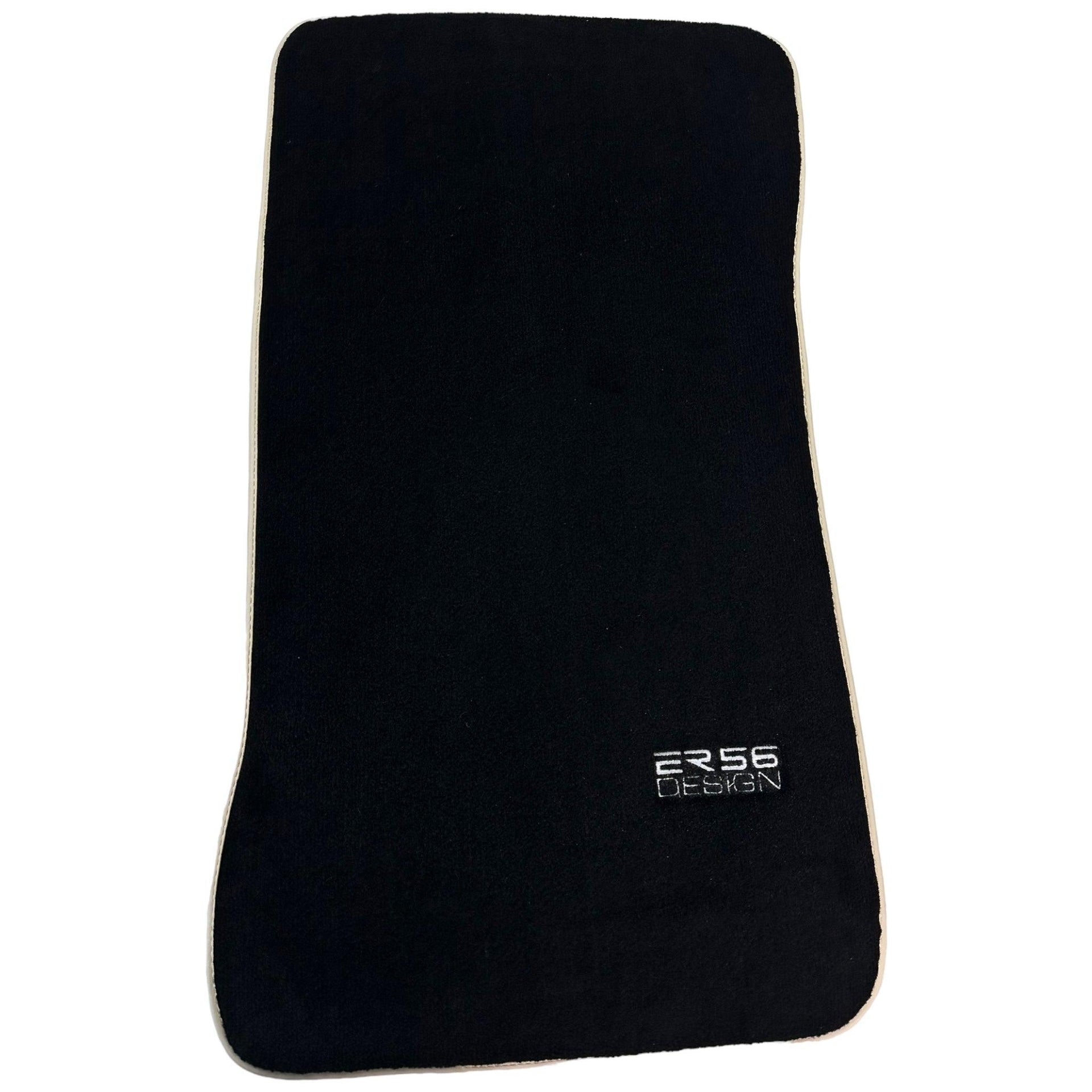 Black Floor Mats For Mercedes Benz C-Class W203 (2000-2007) ER56 Design - AutoWin