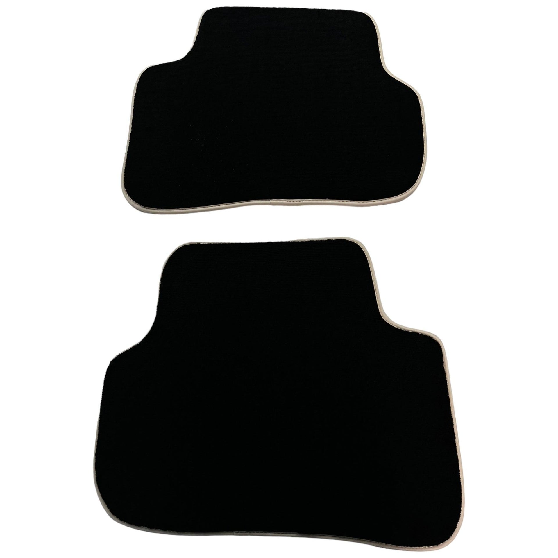Black Floor Mats For Mercedes Benz C-Class W203 (2000-2007) ER56 Design - AutoWin
