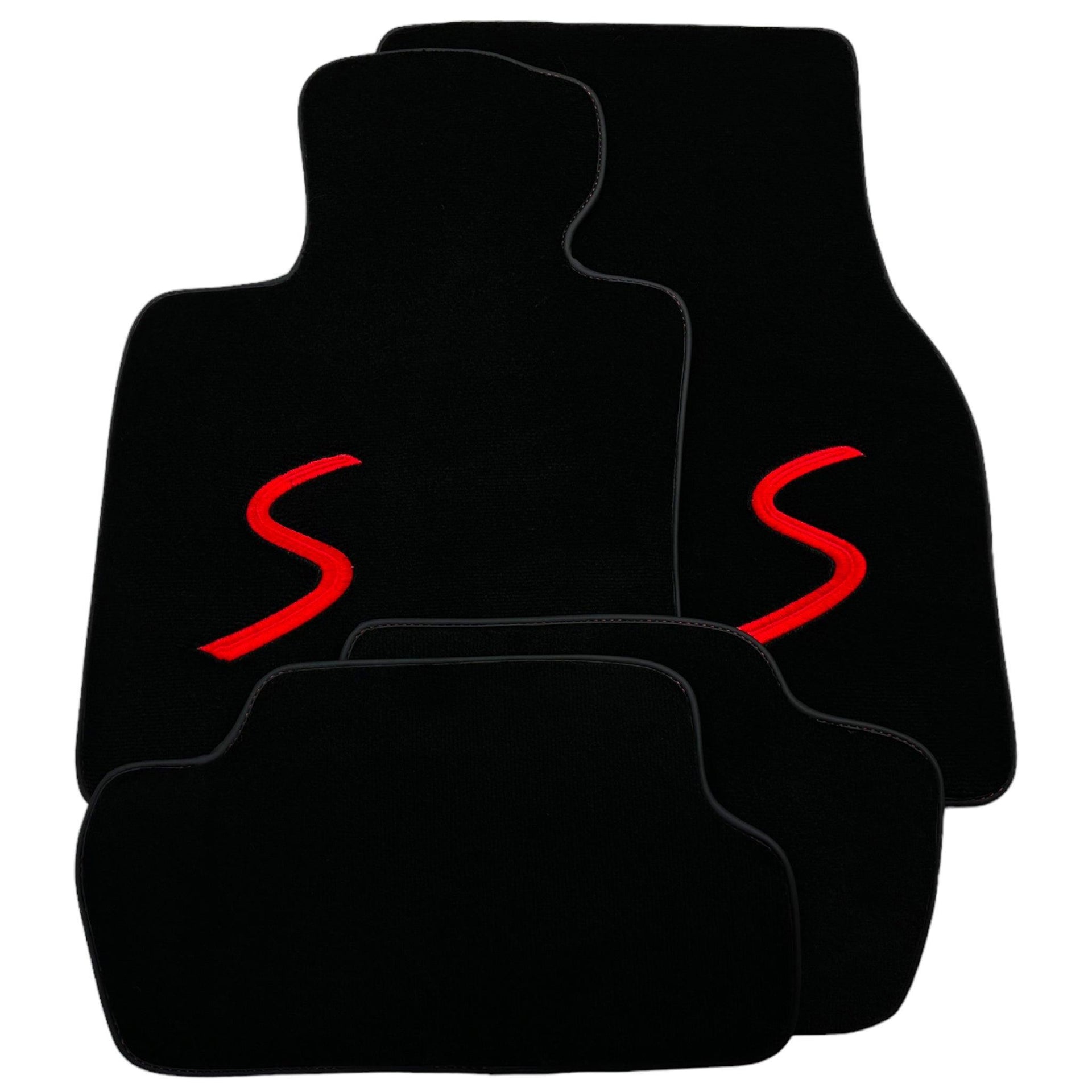 Black Floor Mats for Mini Countryman F60 (2017-2023) - AutoWin