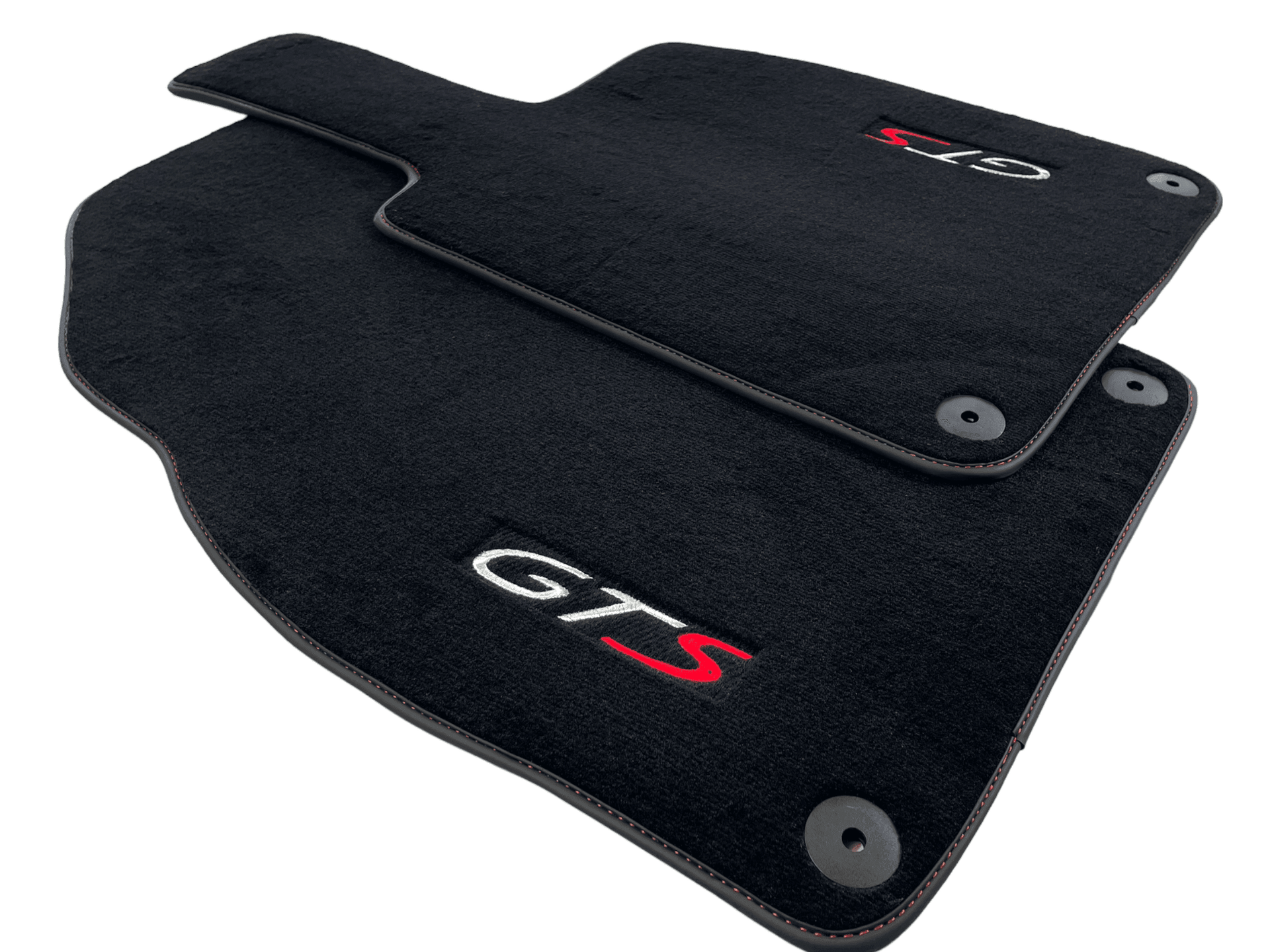 Black Floor Mats for Porsche 981 Boxster (2013-2016) - AutoWin
