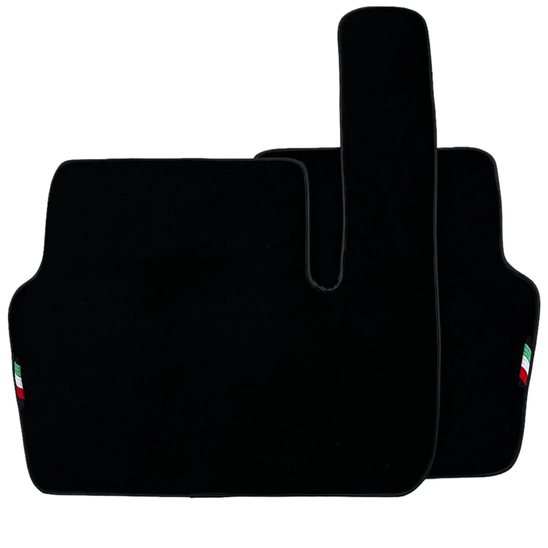 Black Floor Mats Set with Trunk Mat For Ferrari 456 (1992-2003) Italian Edition - AutoWin