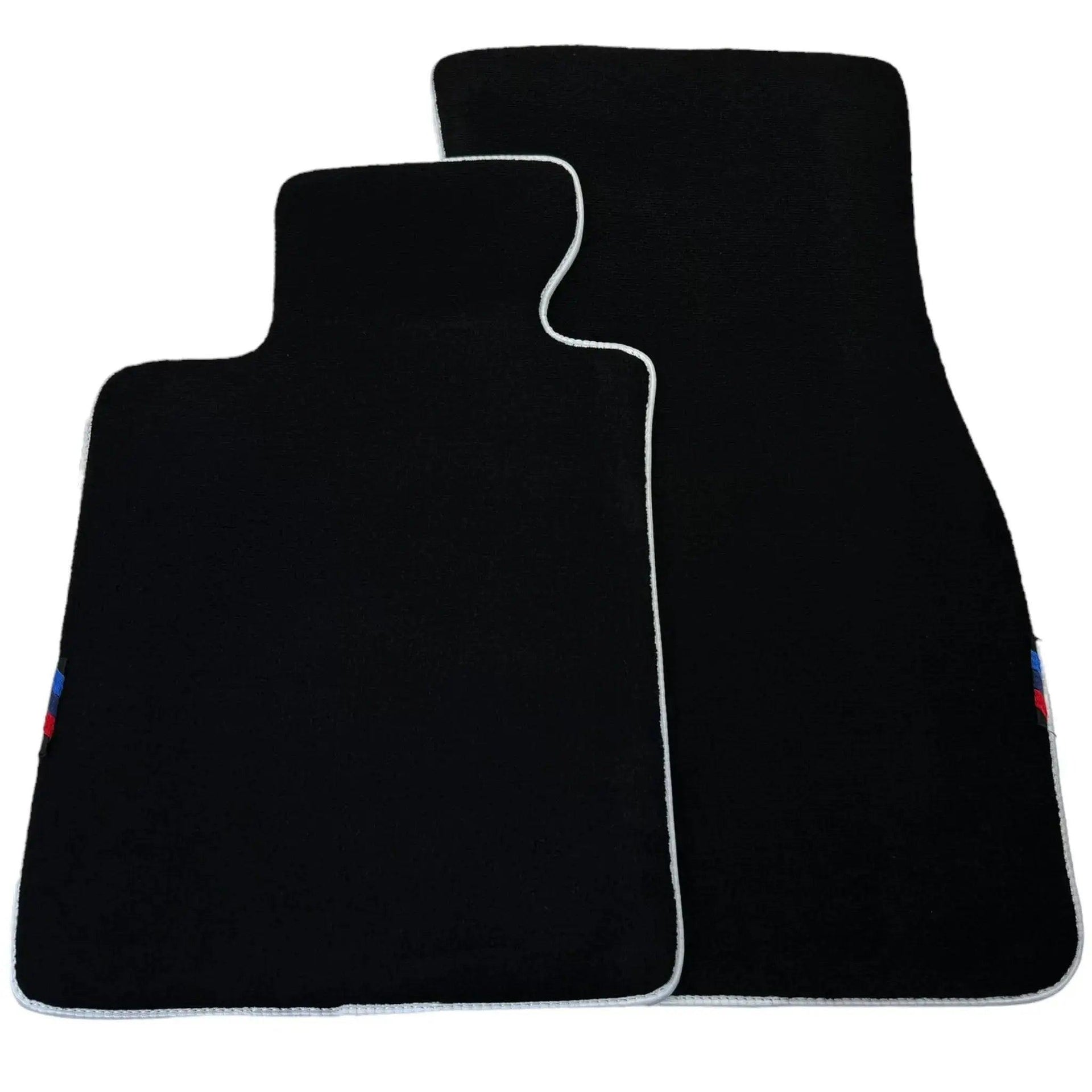 Black Mats For BMW 5 Series G31 Wagon | White Trim - AutoWin