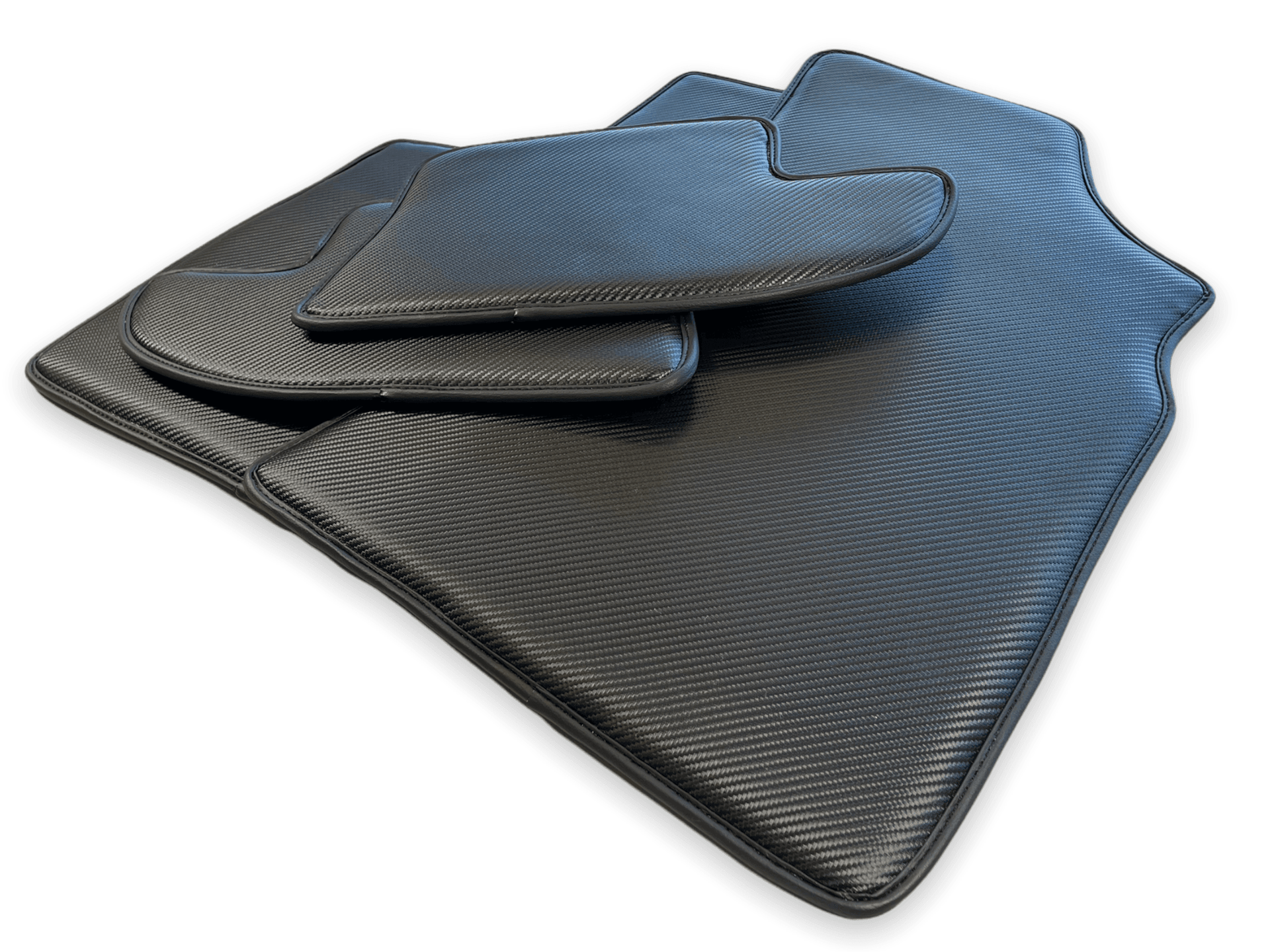 Carbon Fiber Floor Mats For Bentley Continental GT 2003–2011 - AutoWin