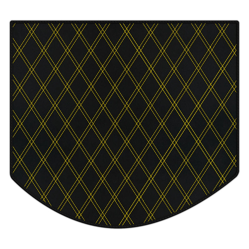 Tapis de coffre en cuir personnalisable avec motif double losange pour Ferrari 512 TR (1992-1994)